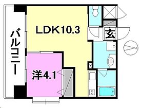 フェニックス本町 1002 号室 ｜ 愛媛県松山市本町5丁目（賃貸マンション1LDK・10階・34.48㎡） その2