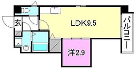 GRACE troisi`eme（グレーストルワジエム） 901 号室 ｜ 愛媛県松山市立花2丁目（賃貸マンション1LDK・9階・31.76㎡） その2