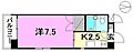 グラン平和通2階2.5万円