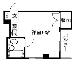 間取図画像 ワンルーム