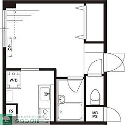 間取図画像 ワンルーム