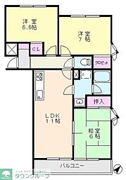 間取図画像 3LDK