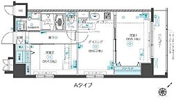 フェニックス新横濱クアトロ 2DKの間取図画像