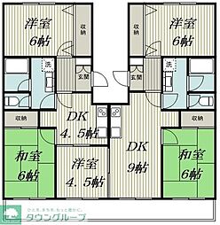 グリーンヒル藤が丘C 5LDKの間取図画像