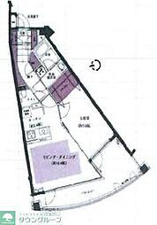 エル・クラウディア青葉 1LDKの間取図画像