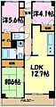 メゾンけやき平3階12.6万円