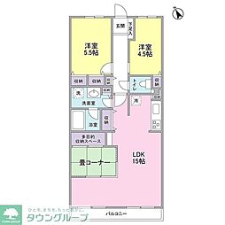 エスポワール松風台3番館 3LDKの間取図画像