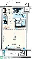 ヴァージュアル横浜あざみ野 ワンルームの間取図画像