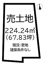 葛城市林堂　全5区画　3号地建築条件なし更地