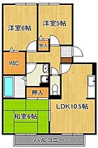 コンフォールII番館  ｜ 福岡県北九州市小倉南区南方2丁目（賃貸アパート3LDK・3階・65.16㎡） その2