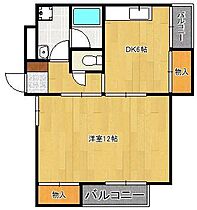 ビブレ北方  ｜ 福岡県北九州市小倉南区北方1丁目（賃貸マンション1DK・4階・43.50㎡） その2