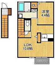 トレス横代館  ｜ 福岡県北九州市小倉南区横代北町4丁目（賃貸アパート1LDK・2階・40.96㎡） その2