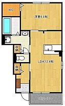 ミモザ  ｜ 福岡県北九州市小倉南区長尾4丁目（賃貸アパート1LDK・1階・48.35㎡） その2