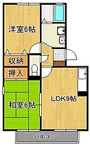 エル・クール  ｜ 福岡県北九州市小倉南区南方1丁目（賃貸アパート2LDK・1階・50.34㎡） その2