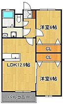 グラン・ジュネス重住  ｜ 福岡県北九州市小倉南区重住2丁目（賃貸マンション2LDK・5階・57.48㎡） その2