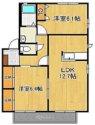 リヴ アヴェニールB棟 2階