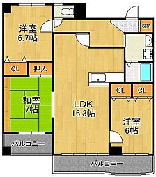 アビタシオン蒲生 8階/-