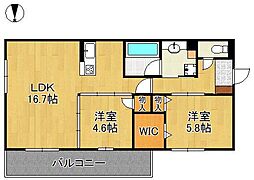 D-ROOM若園 3階/-