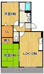 クレール徳力 2階