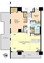 間取図画像 2SLDK