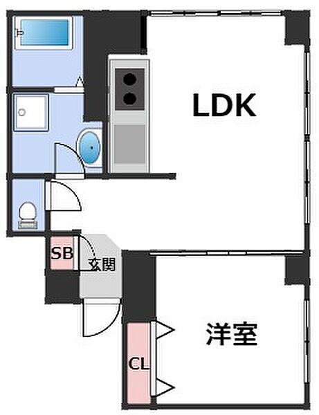 ルミナス北山 103｜大阪府大阪市天王寺区北山町(賃貸マンション1LDK・1階・38.07㎡)の写真 その2