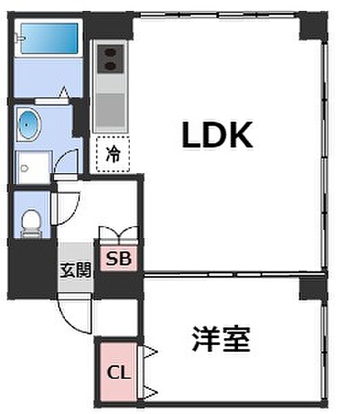 ルミナス北山 102｜大阪府大阪市天王寺区北山町(賃貸マンション1LDK・1階・40.78㎡)の写真 その2