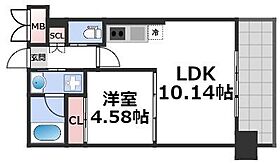 プレジオ阿波座  ｜ 大阪府大阪市西区川口3丁目（賃貸マンション1LDK・14階・35.42㎡） その2