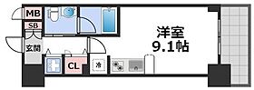 ISM谷町六丁目  ｜ 大阪府大阪市中央区安堂寺町2丁目1-7（賃貸マンション1R・9階・25.20㎡） その2