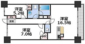 CITY　SPIRE難波グレイス  ｜ 大阪府大阪市浪速区稲荷2丁目（賃貸マンション2LDK・2階・64.02㎡） その2