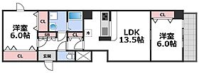 ＳＵＮＮＹＳＩＤＥ生玉（サニーサイド生玉）  ｜ 大阪府大阪市天王寺区生玉町（賃貸マンション2LDK・4階・66.02㎡） その2