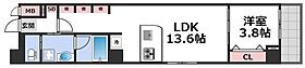 M.hills本町東  ｜ 大阪府大阪市中央区徳井町2丁目4-7（賃貸マンション1LDK・11階・40.30㎡） その2