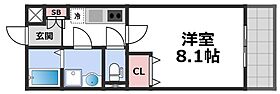 Mv.fm大阪放出II  ｜ 大阪府大阪市城東区放出西2丁目（賃貸マンション1K・5階・25.46㎡） その2