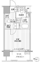 コスモグランス南品川  ｜ 東京都品川区南品川5丁目3-13（賃貸マンション1K・7階・25.53㎡） その2