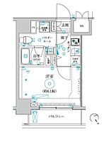 クレイシア品川戸越  ｜ 東京都品川区東中延1丁目（賃貸マンション1K・9階・21.06㎡） その2