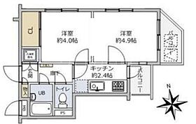 日神パレス中延  ｜ 東京都品川区西中延1丁目（賃貸マンション1LDK・3階・27.75㎡） その2