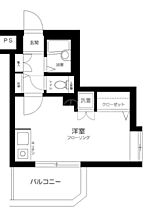 グランヴァン大井町  ｜ 東京都品川区大井4丁目（賃貸マンション1R・3階・19.13㎡） その2