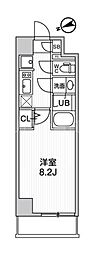 TASUKI RICHESSE KAMATA 1Kの間取図画像