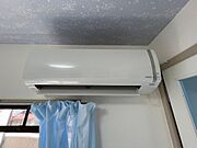 エアコン新調予定（画像のエアコンは既存のもの）