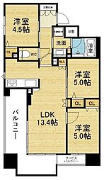 間取図画像 2SLDK