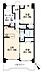 間取り：間取図　2ＬＤＫ＋Ｓ