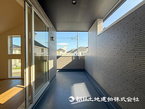 バルコニーを拡大表示