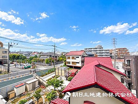 【眺望現地】朝から青空が広がると気持ちが良いですね！心も体も整えてくれますね！