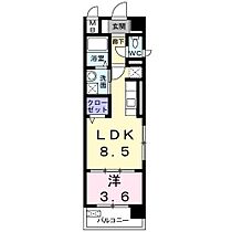 佐賀県唐津市西寺町（賃貸マンション1LDK・1階・31.50㎡） その2