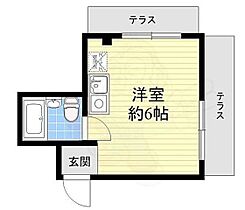 兵庫県川西市美園町（賃貸アパート1R・2階・15.00㎡） その2