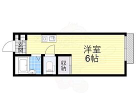 メゾンブランシェ  ｜ 大阪府箕面市粟生外院５丁目1番11号（賃貸アパート1R・2階・19.82㎡） その2