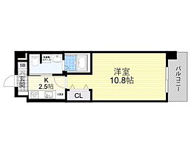 大阪府大阪市淀川区宮原５丁目2番25号（賃貸マンション1K・9階・31.35㎡） その2