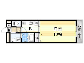 アンプルールクラージュコリーヌシャン2  ｜ 大阪府豊中市宮山町４丁目3番40号（賃貸アパート1K・1階・32.61㎡） その2