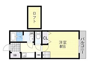 KTIレジデンス蛍池2  ｜ 大阪府豊中市螢池北町３丁目（賃貸アパート1K・3階・27.53㎡） その2