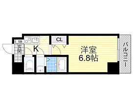 大阪府大阪市淀川区木川東３丁目（賃貸マンション1K・8階・22.11㎡） その2