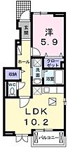 兵庫県明石市大久保町江井島（賃貸アパート1LDK・1階・43.12㎡） その2